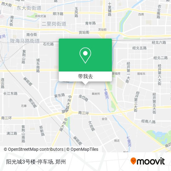阳光城3号楼-停车场地图
