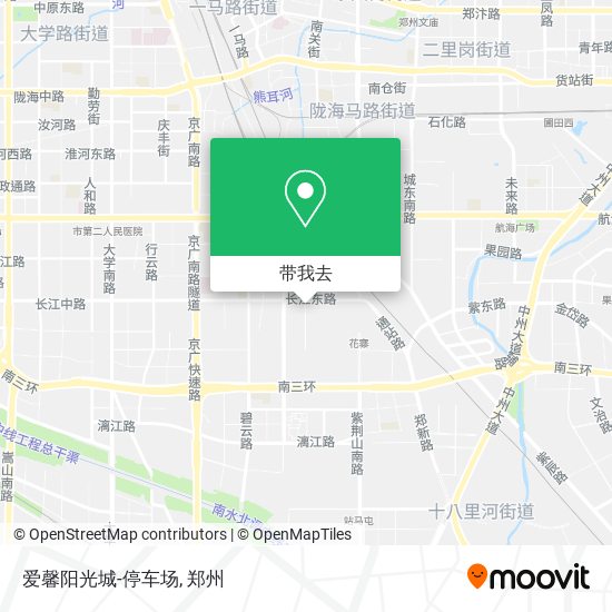 爱馨阳光城-停车场地图