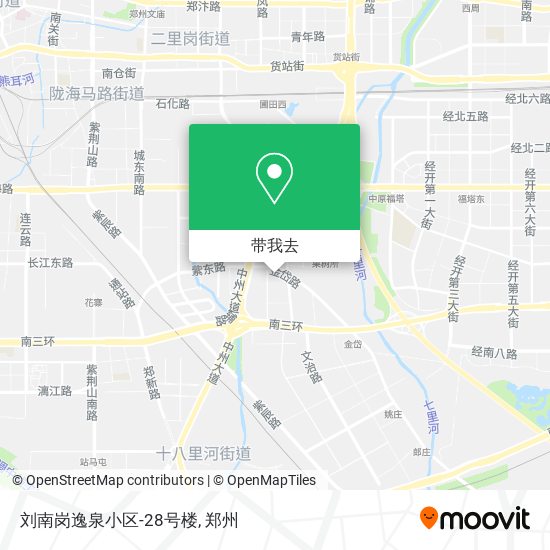 刘南岗逸泉小区-28号楼地图