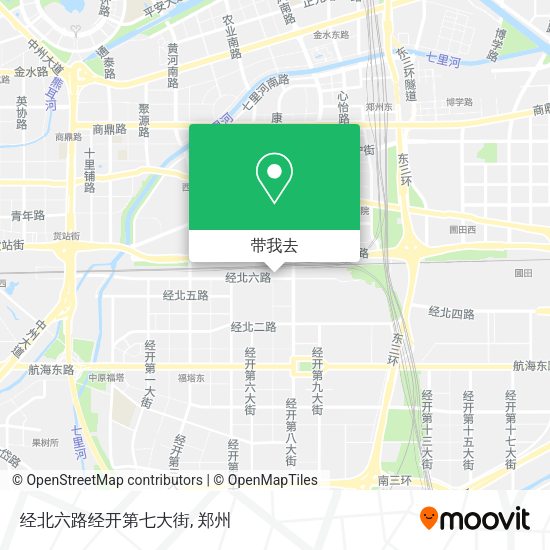经北六路经开第七大街地图