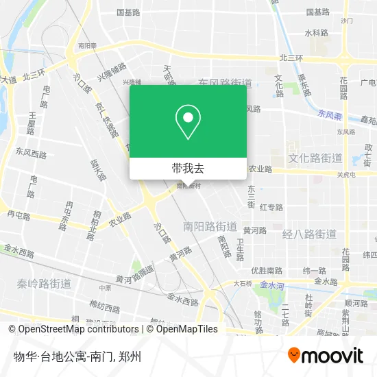 物华·台地公寓-南门地图