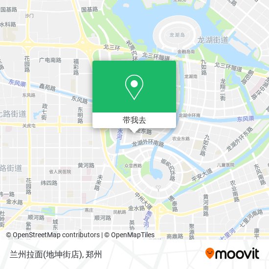 兰州拉面(地坤街店)地图