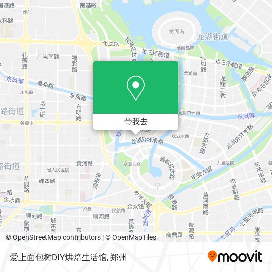 爱上面包树DIY烘焙生活馆地图
