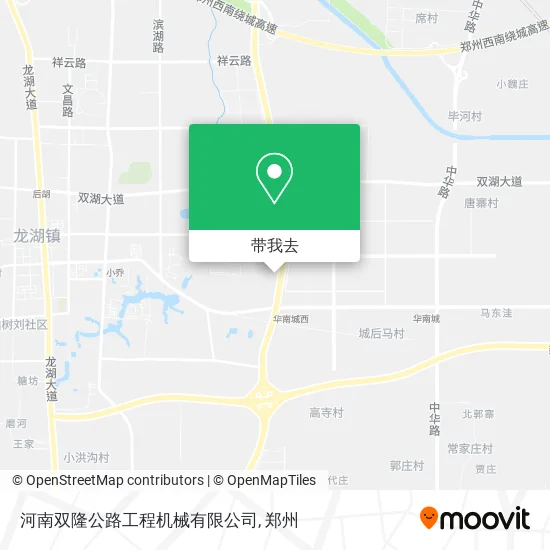 河南双隆公路工程机械有限公司地图