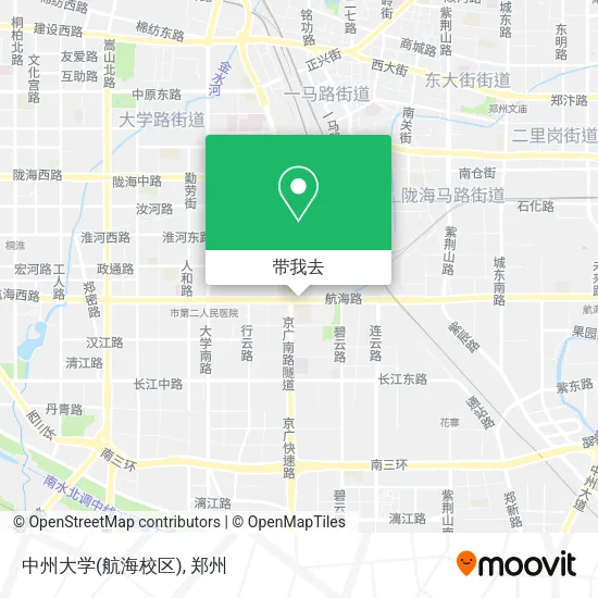 中州大学(航海校区)地图