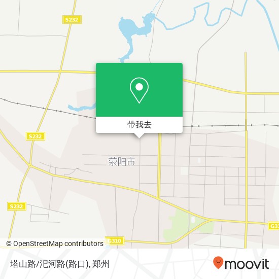 塔山路/汜河路(路口)地图