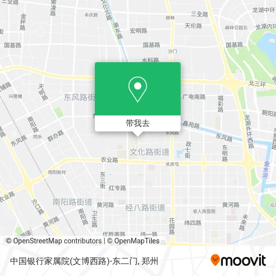 中国银行家属院(文博西路)-东二门地图
