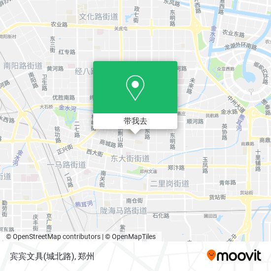 宾宾文具(城北路)地图