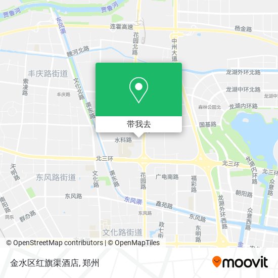 金水区红旗渠酒店地图