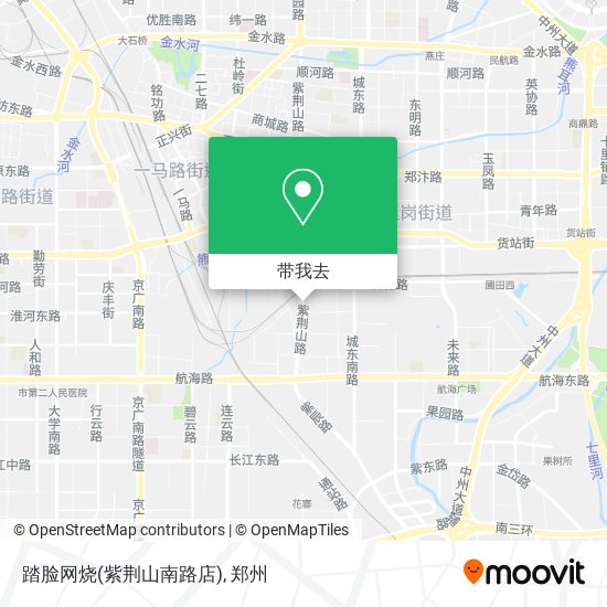 踏脸网烧(紫荆山南路店)地图