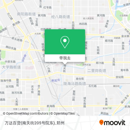 万达百货(南关街205号院东)地图