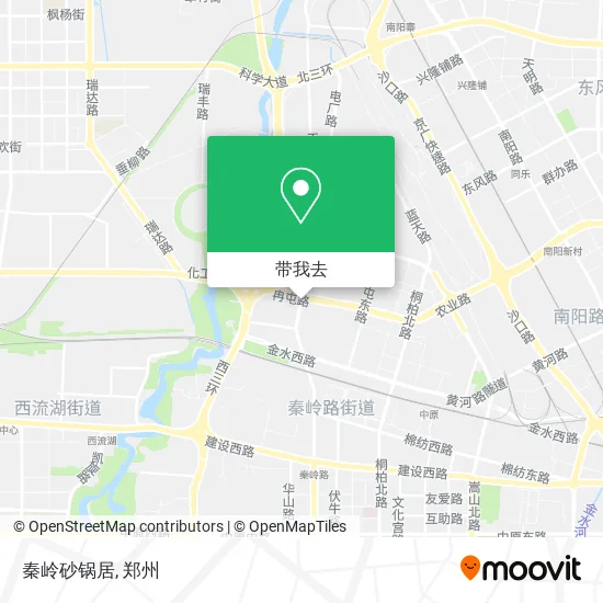 秦岭砂锅居地图