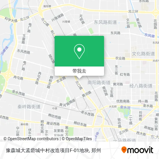 豫森城大孟砦城中村改造项目F-01地块地图