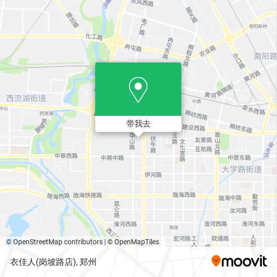 衣佳人(岗坡路店)地图