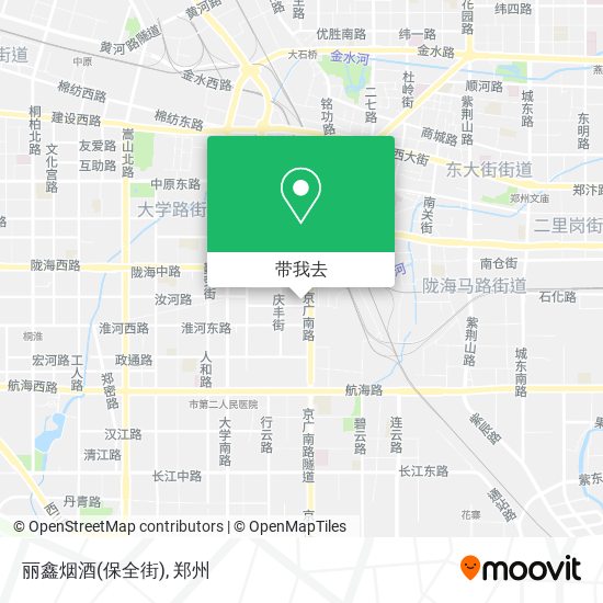 丽鑫烟酒(保全街)地图