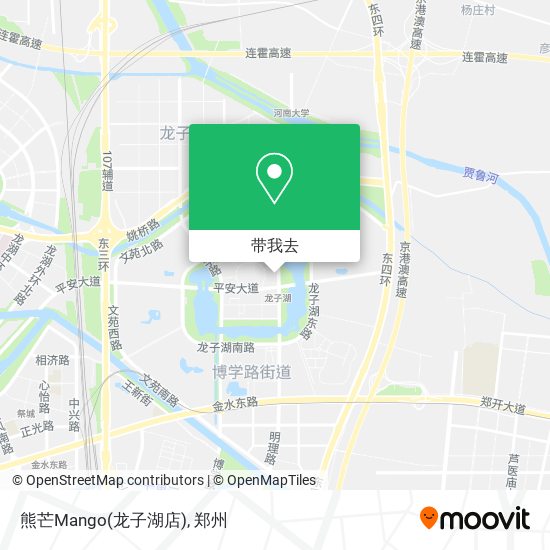 熊芒Mango(龙子湖店)地图