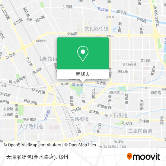 天津灌汤包(金水路店)地图