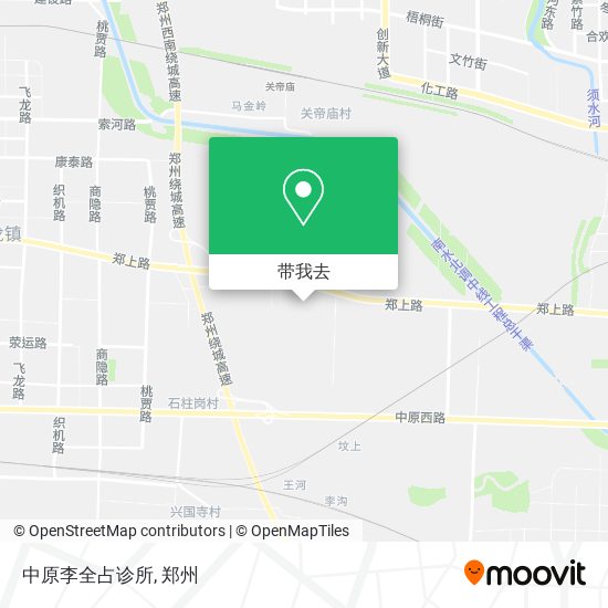 中原李全占诊所地图