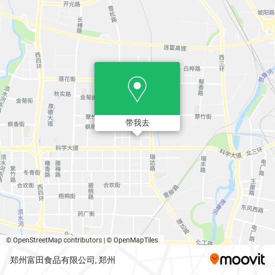 郑州富田食品有限公司地图