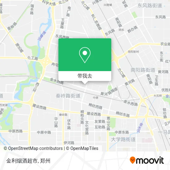 金利烟酒超市地图
