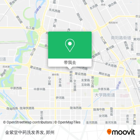 金紫堂中药洗发养发地图