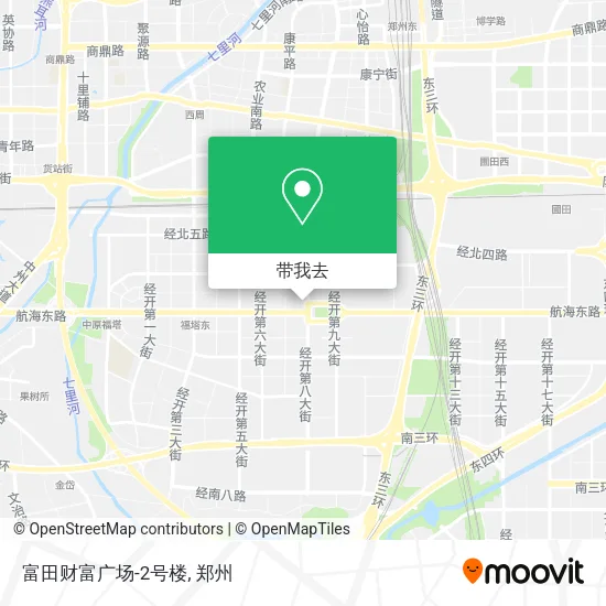 富田财富广场-2号楼地图