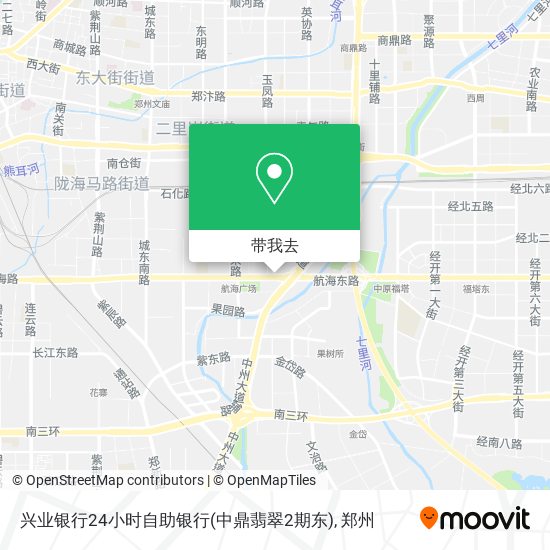 兴业银行24小时自助银行(中鼎翡翠2期东)地图