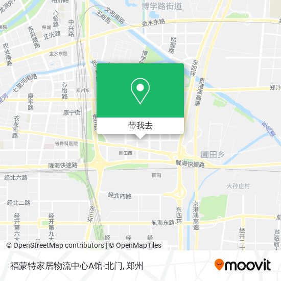 福蒙特家居物流中心A馆-北门地图