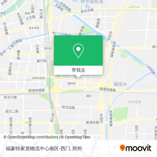 福蒙特家居物流中心南区-西门地图