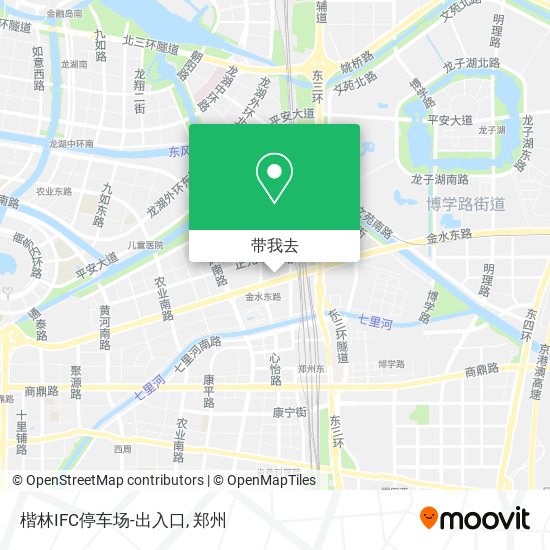楷林IFC停车场-出入口地图