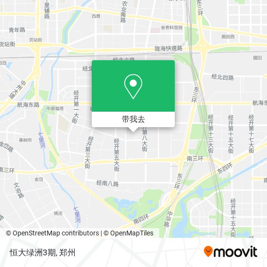 恒大绿洲3期地图