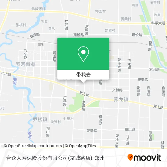 合众人寿保险股份有限公司(京城路店)地图