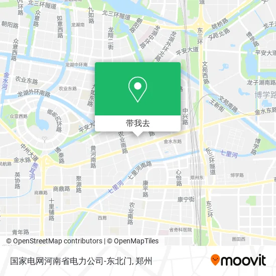 国家电网河南省电力公司-东北门地图