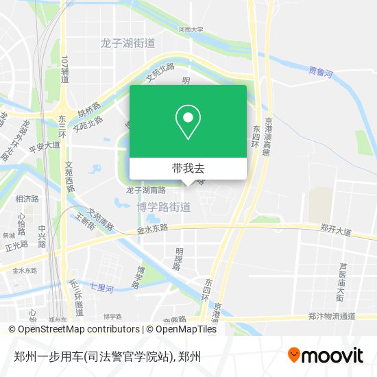 郑州一步用车(司法警官学院站)地图