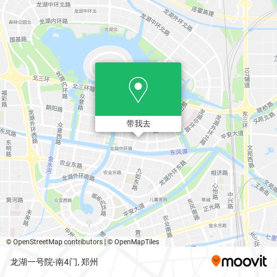 龙湖一号院-南4门地图