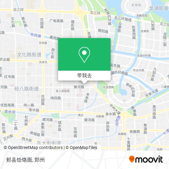 郏县饸饹面地图