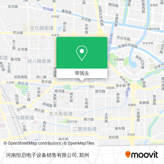 河南恒启电子设备销售有限公司地图