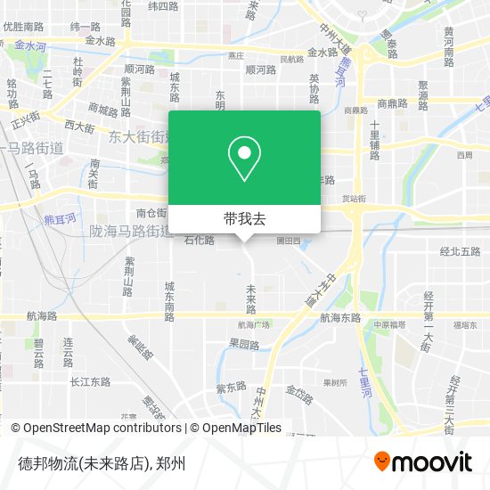 德邦物流(未来路店)地图