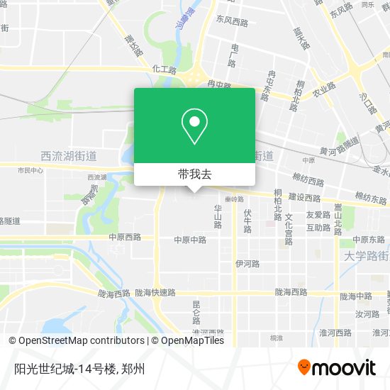 阳光世纪城-14号楼地图