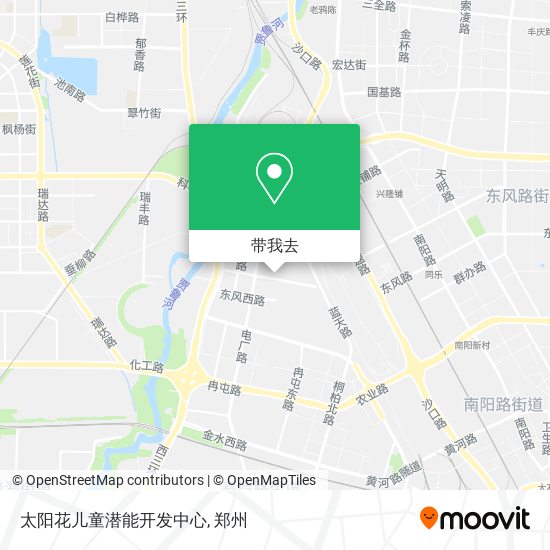 太阳花儿童潜能开发中心地图