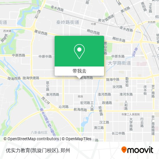 优实力教育(凯旋门校区)地图