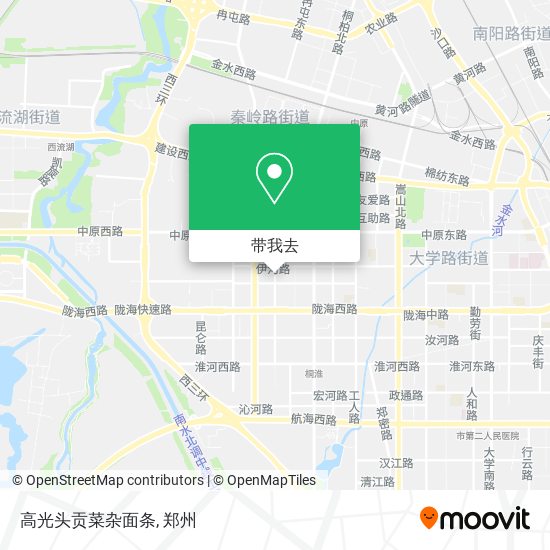 高光头贡菜杂面条地图