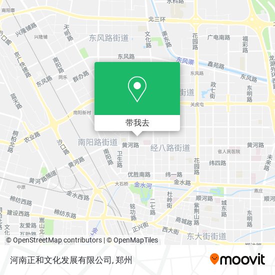 河南正和文化发展有限公司地图