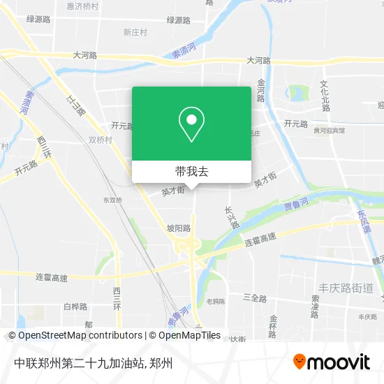 中联郑州第二十九加油站地图