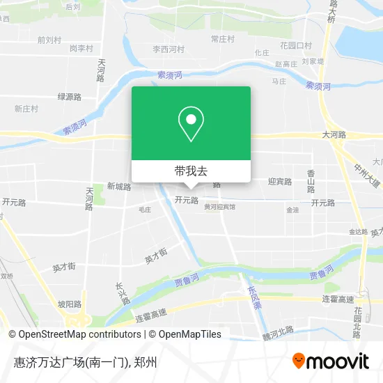 惠济万达广场(南一门)地图
