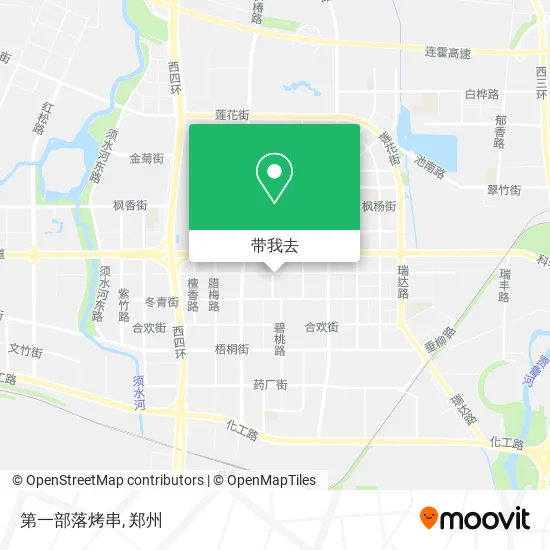 第一部落烤串地图