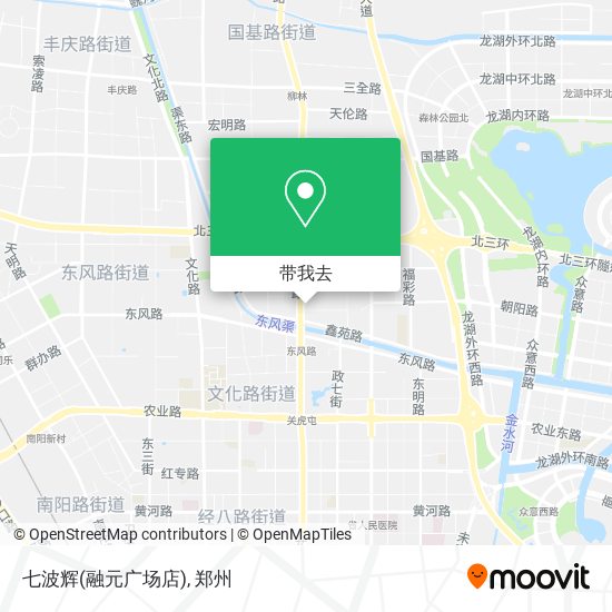 七波辉(融元广场店)地图