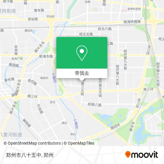 郑州市八十五中地图