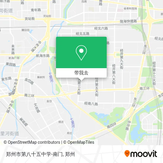 郑州市第八十五中学-南门地图