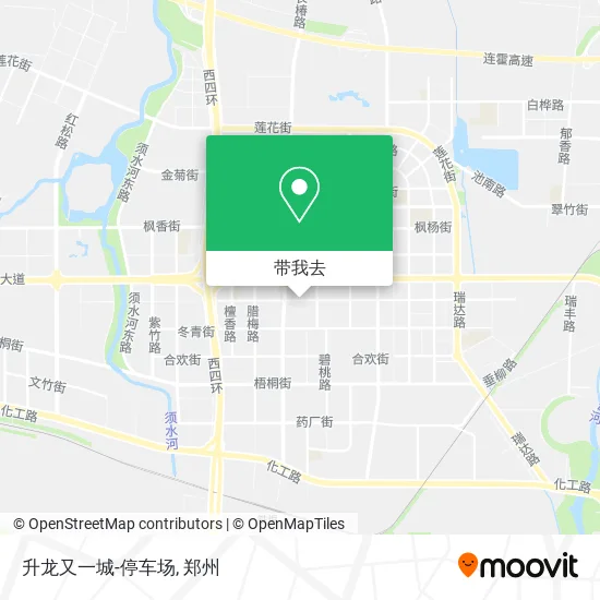 升龙又一城-停车场地图
